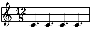 12/8 time signature