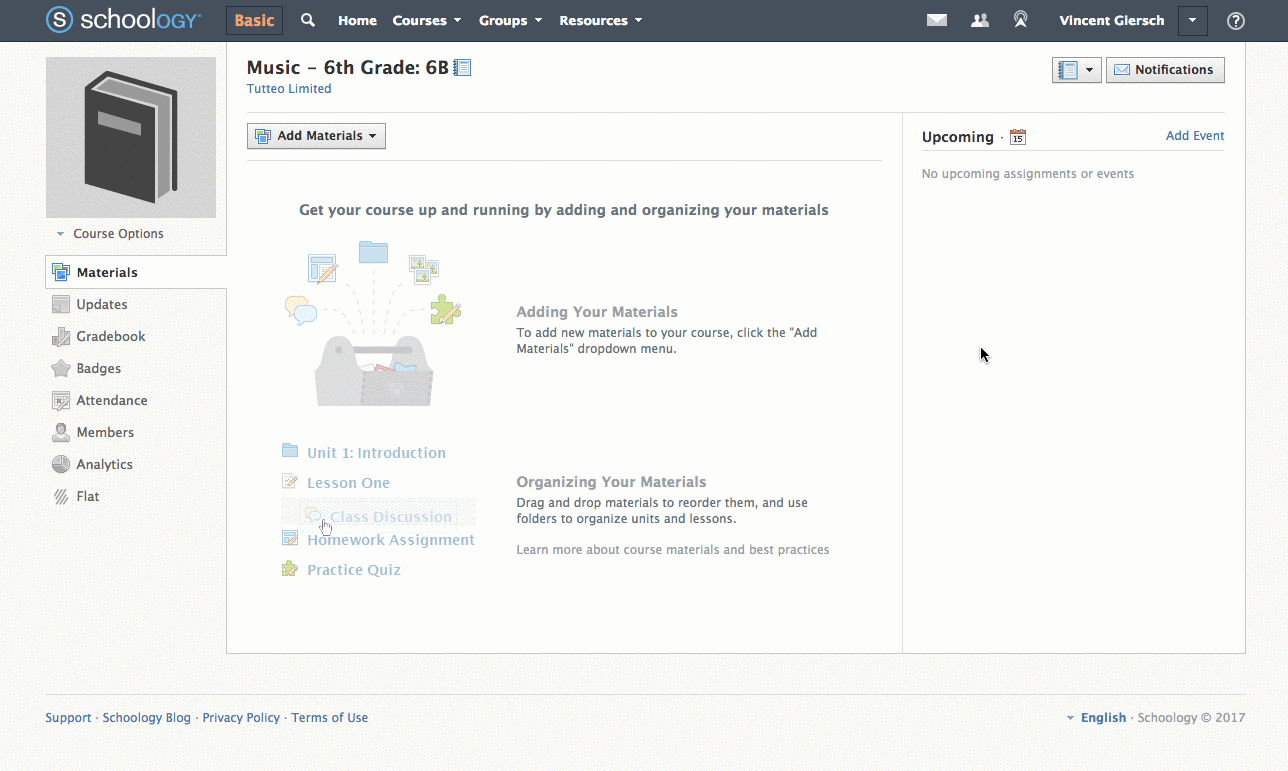 Embed Music Notation in Schoology