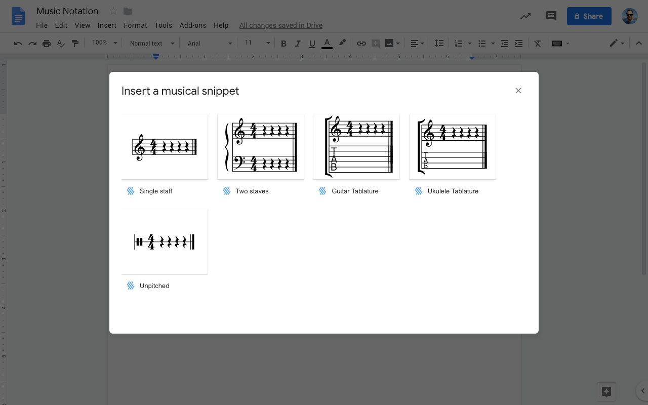 Google Docs add-on update