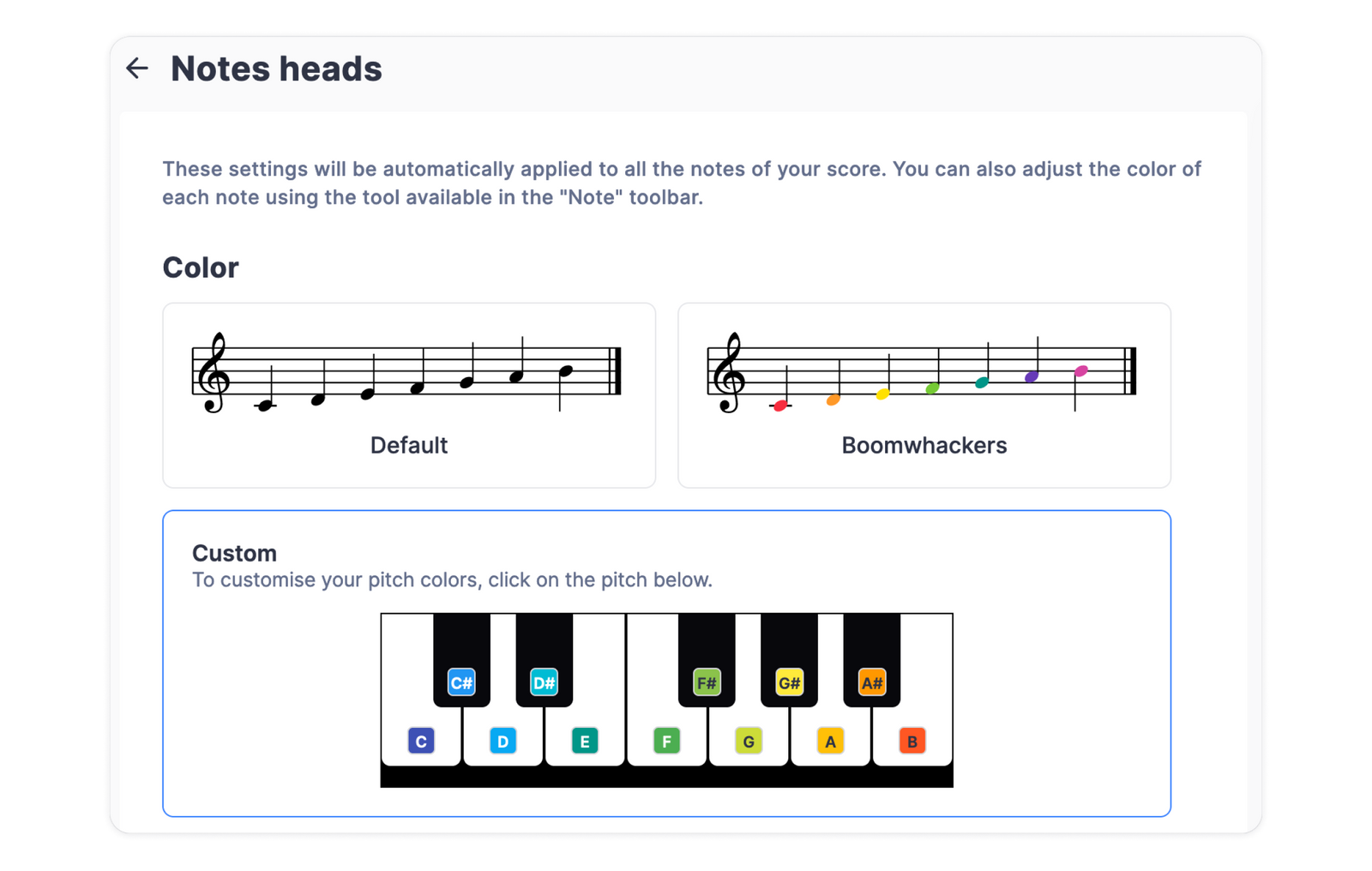 Create Custom Note Color Schemes with Flat
