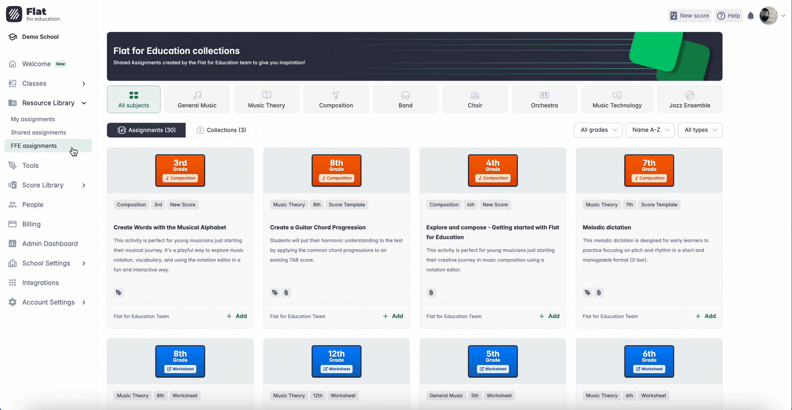 Ready-Made Music Assignments for Busy Teachers