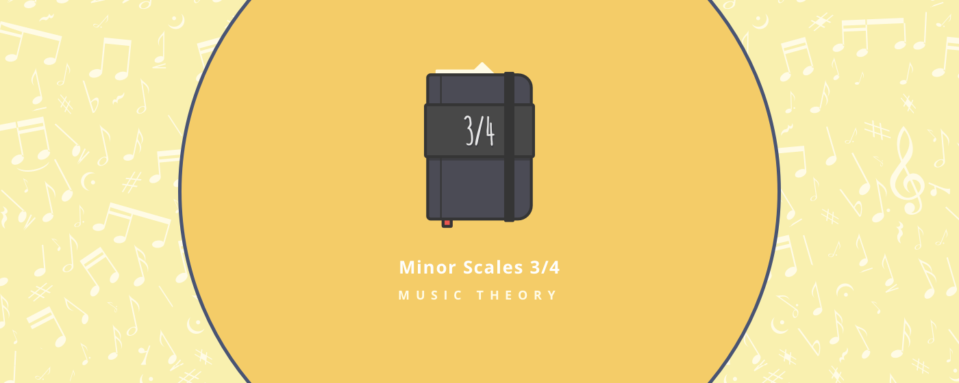 Music theory - Minor scales 3/4: Harmonic scales