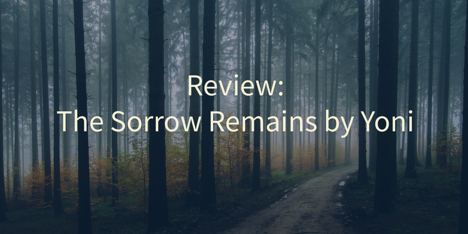 Review: The Sorrow Remains by Yoni