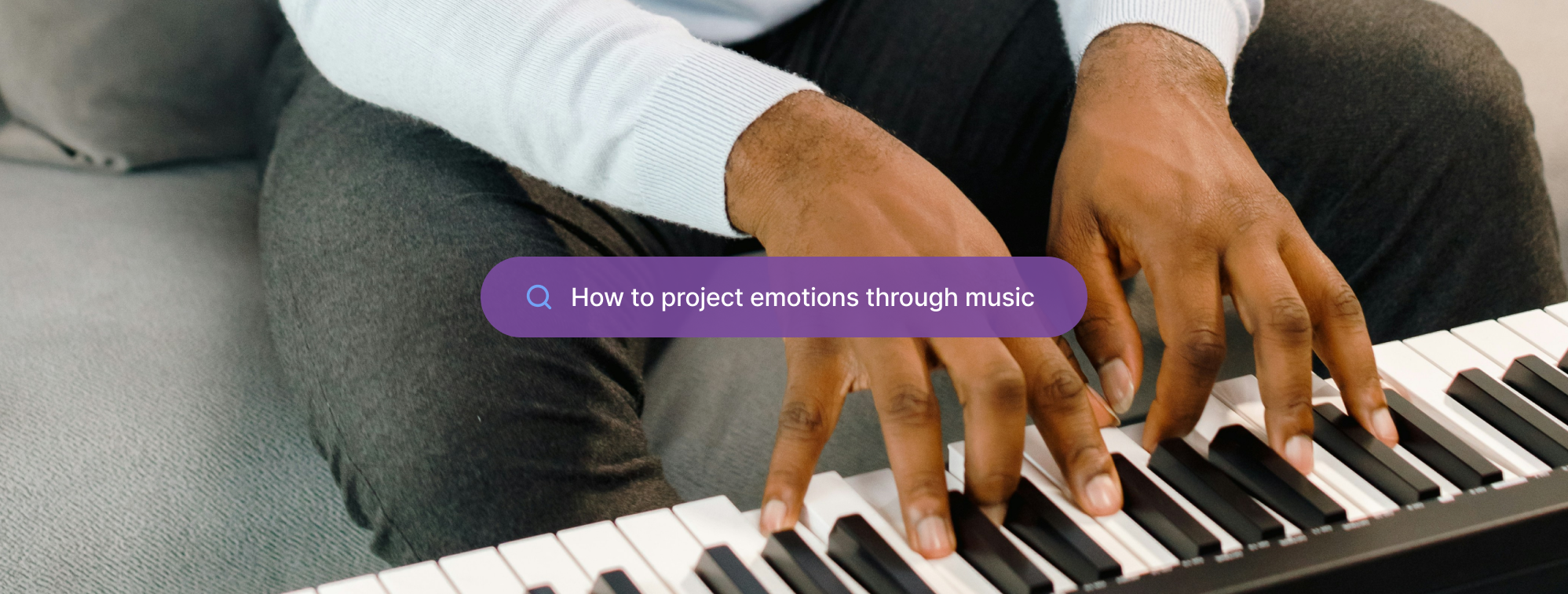 How to project emotions through music: Choosing the right tempo