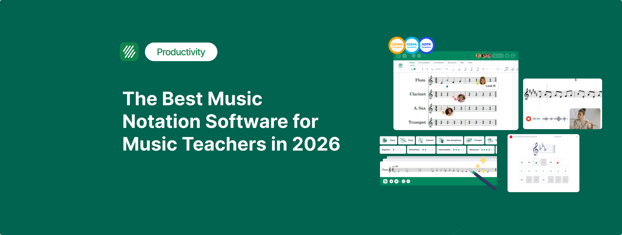 The Best Music Notation Software for Music Teachers in 2026