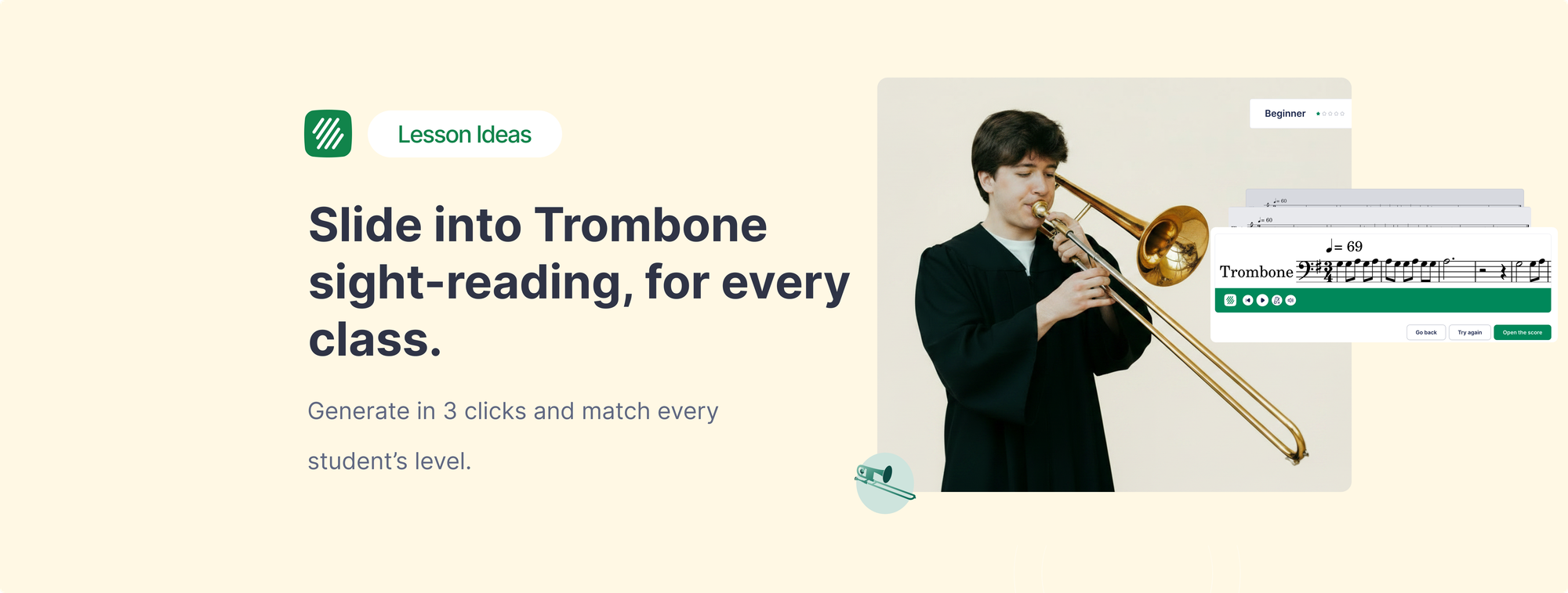 Sight Reading for Trombone Students: The Slide, the Ear, and the First Note