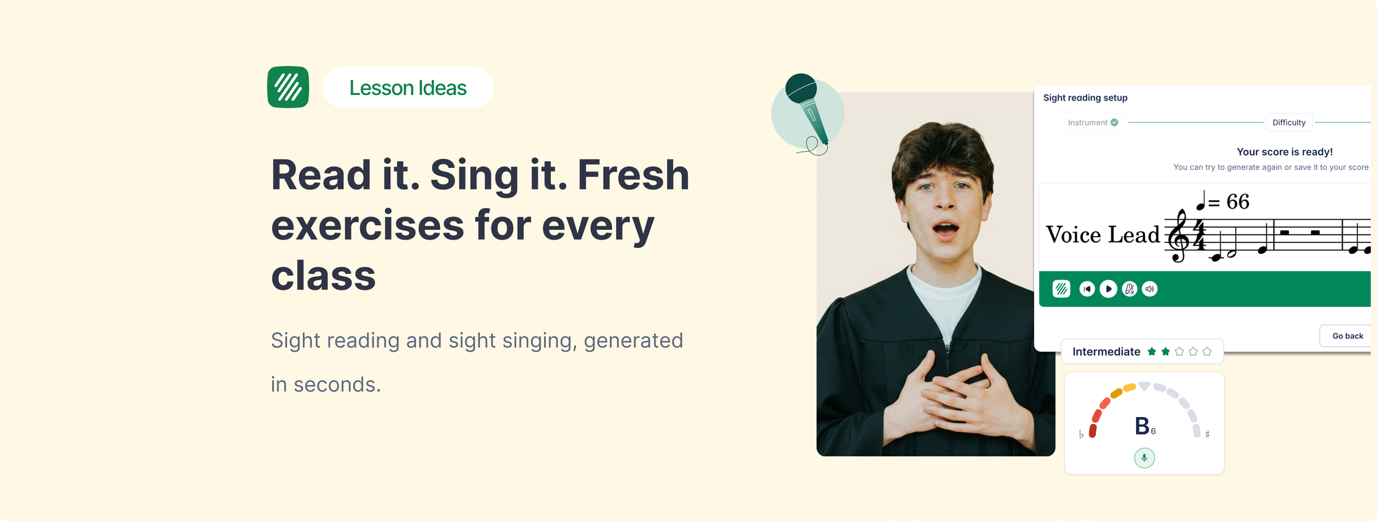 Sight Singing Exercises for Choir and Vocals: Building Readers, Not Imitators