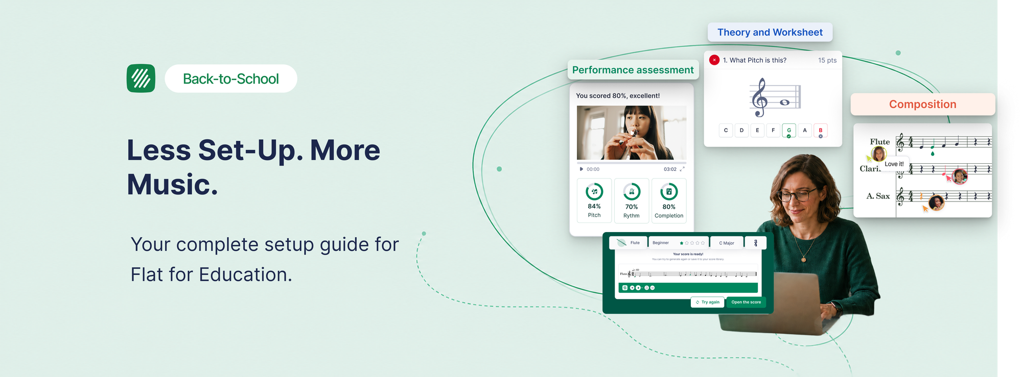 How to Set Up Your Music Class with Flat for Education in 30 Minutes