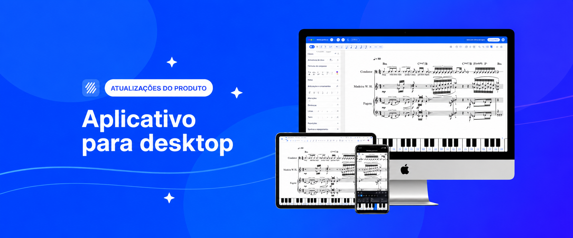 Sua música, em qualquer lugar: Flat Desktop para Mac e Windows