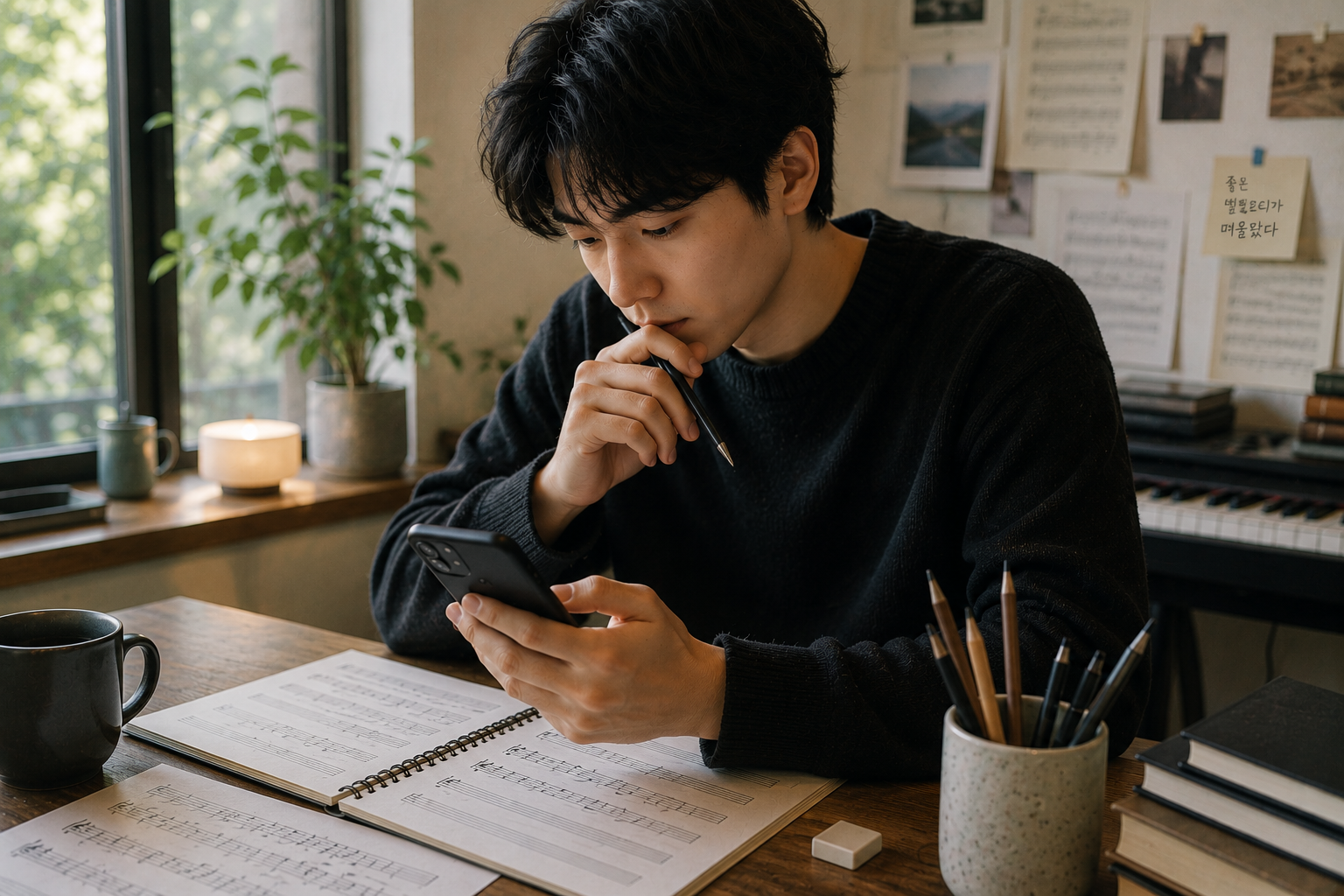 스마트폰으로 악보 만드는 법 (iPhone·Android)