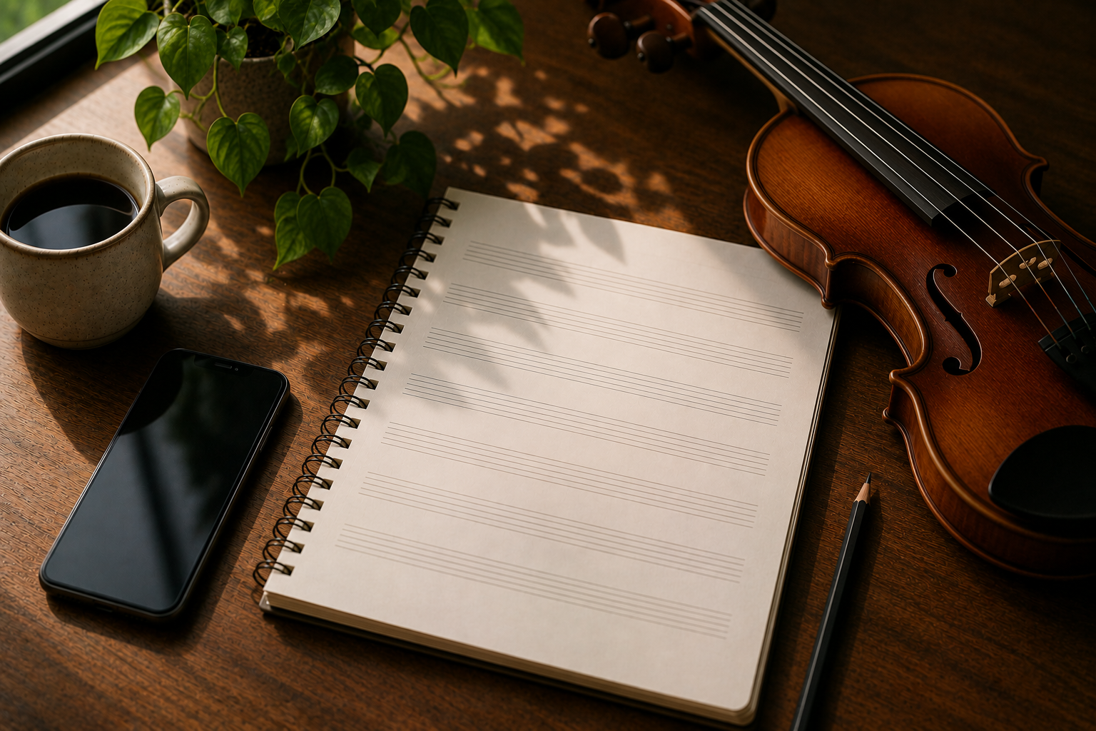 How to write violin sheet music on your phone (iPhone & Android)