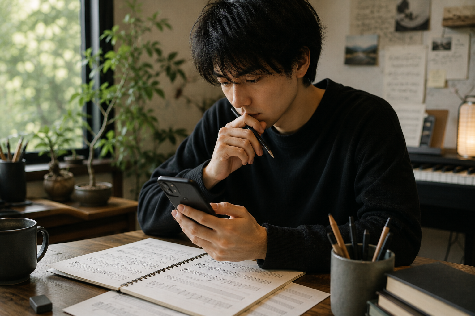 スマホで楽譜を作る方法（iPhone・Android）