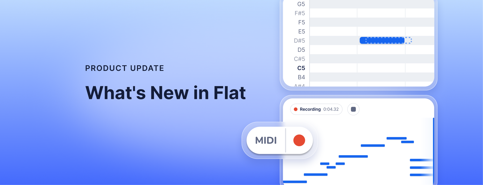 Live MIDI, Faster Audio Exports, Cleaner Scans and Instrument Sorting