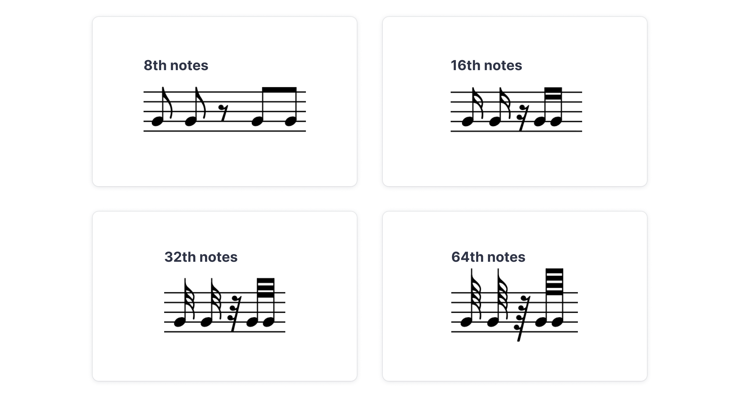 What is beaming in music?