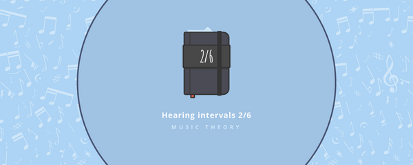 Music theory : Hearing intervals part 2/6