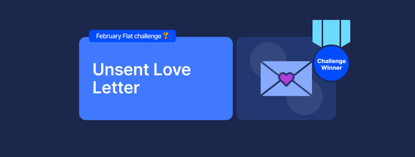 💌 Unsent Love Letter – We Have Our Winner! 🎶