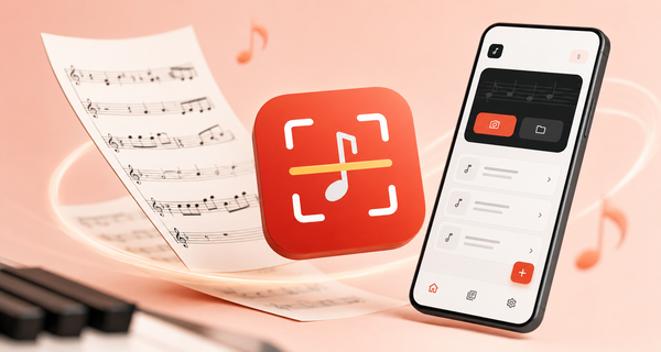 Clef Scan for Android: Scan, Play & Export Sheet Music