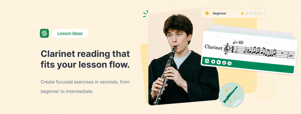 Sight Reading for Clarinet Students: Building Fluency Through the Break