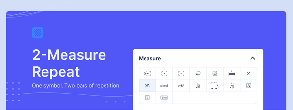 Two-bar patterns just got their own symbol in Flat