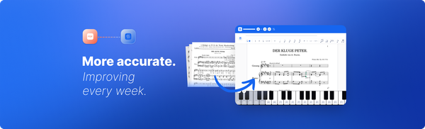 Scan sheet music into editable scores: now powered by Flat's own music-reading model
