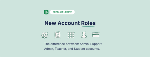 Account Roles in Flat for Education: Admin, Support Admin, Teacher, and Student