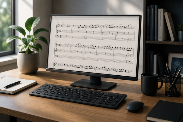 Best desktop music notation software for Windows