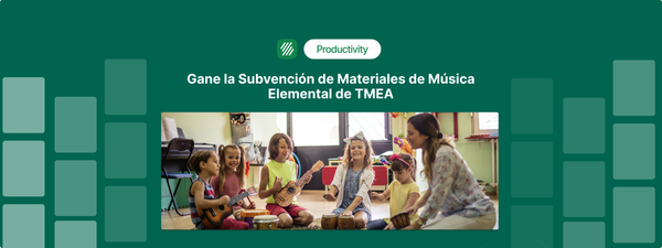 Cómo ganar la Subvención de Materiales de Música Elemental de TMEA: guía para docentes de Texas