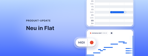 Live MIDI, schnellere Audioexporte, genauere Scans und Instrumentensortierung
