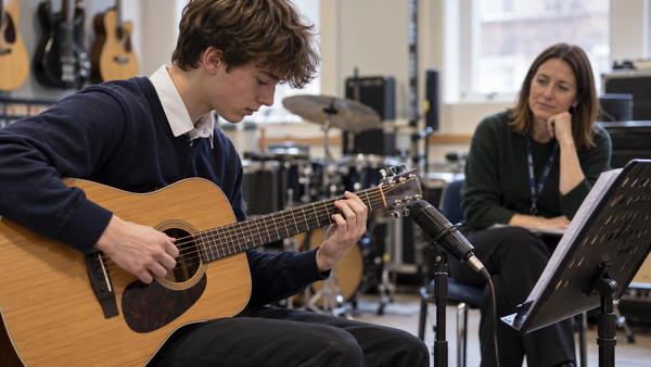 Recording GCSE and A-level music practice so feedback leads somewhere